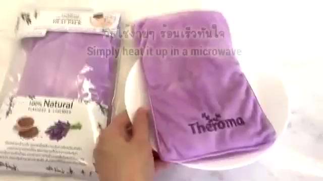 theroma-กลิ่นใบชา-ประคบ-ร้อน-เย็น-theroma-classic-heat-pack-100-natural