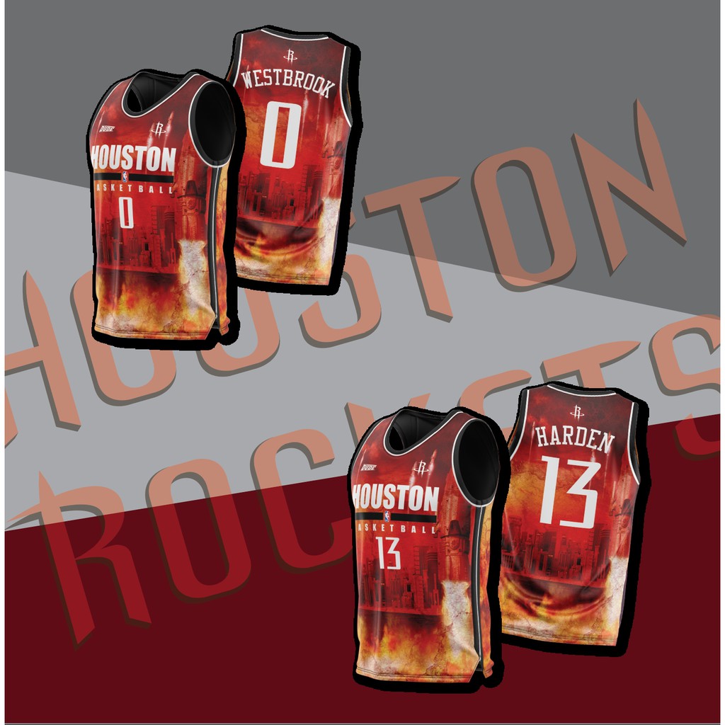 เสื้อบาสเก็ตบอล-nba-houston-rockets