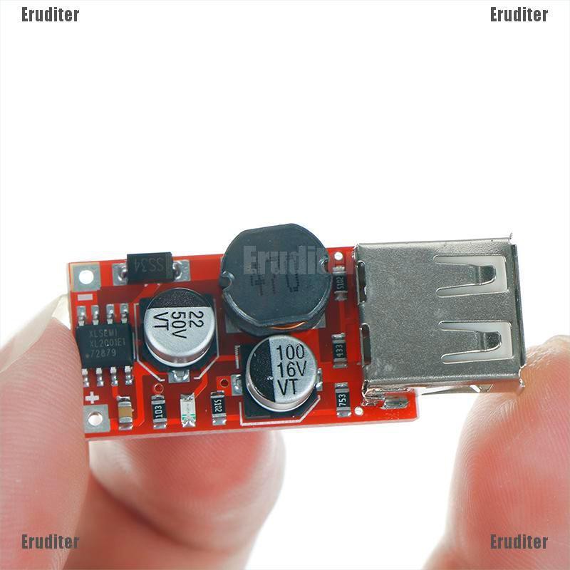 eruditer-9v-12v-24v-to-5v-3a-usb-dc-buck-step-down-สําหรับติดรถยนต์