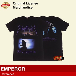 เสื้อยืดโอเวอร์ไซส์Gildan เสื้อยืด ผ้าฝ้าย แบบนิ่ม พิมพ์ลาย EMPEROR Reverence Music ของแท้S-4XL