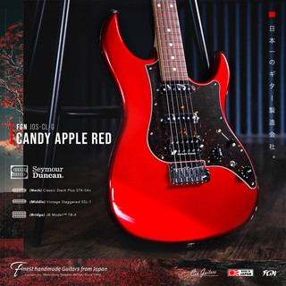 FGN JOS-CL-G/CAR I กีตาร์ไฟฟ้าทรง Classic Strat (Candy Apple Red) Made in Japan