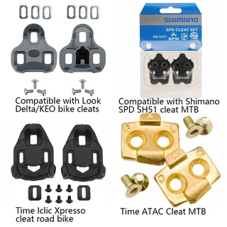 ภาพหน้าปกสินค้าคลีทจักรยาน MTB สําหรับ Look Delta KEO Shimano SPD SH51 Time ATAC Time Iclic Xpresso ซึ่งคุณอาจชอบสินค้านี้