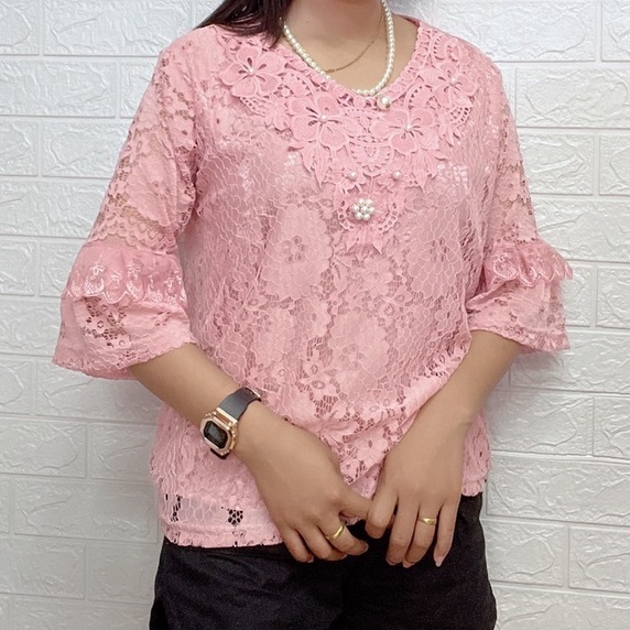 เสื้อลูกไม้ผ้านิ่ม-เสื้อลูกไม้สวยๆ-ใส่ออกงาน-รอบอก38-40-42ยาว21นิเวฟรัไซส์-มีซับใน-ใส่สบาย-ผ้านิ่ม