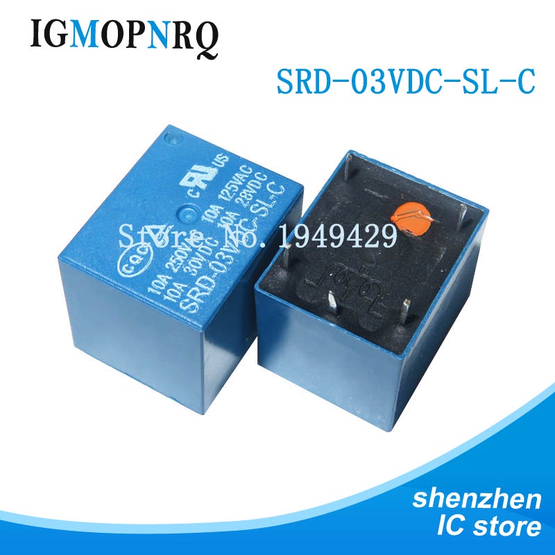 รีเลย์-srd-03vdc-sl-c-srd-05vdc-sl-c-srd-06vdc-sl-c-srd-09vdc-sl-c-srd-12vdc-sl-c-3v-5v-6v-9v-12v-24v-10a-250vac-5p-5-ชิ้น