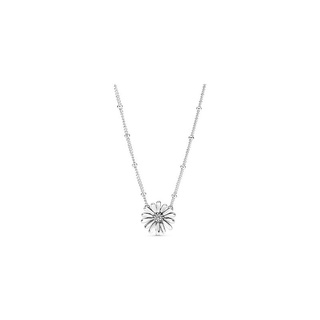 Daisy necklace female s925 silver สร้อยคอเงินแท้ 925 จี้รูปดอกเดซี่