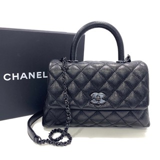 chanel Coco 9.5" So Black Holo 30 Full set ori rec