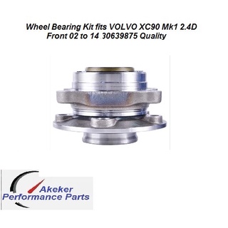 Wheel Bearing Kit fits VOLVO XC90 Mk1 2.4D Front 02 to 14 30639875 Quality