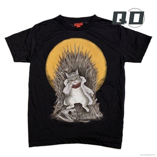 QD เสื้อยืด แขนสั้น แชปเตอร์วัน สเก๊ตบุ๊ค ลาย ราชาแมว ผ้านิ่ม / Cat of Throne Chapter One Sketchbook Soft T-Shirt