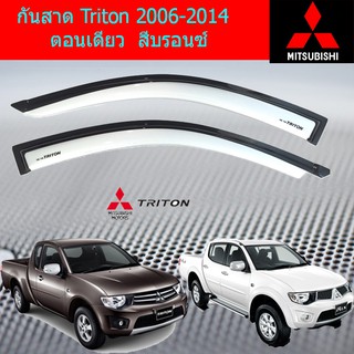 ภาพหน้าปกสินค้ากันสาด/คิ้วกันสาด มิตซูบิชิ ไทรทัน mitsubishi Triton 2006-2014 ตอนเดียว/4ประตู  สีบรอนซ์ ซึ่งคุณอาจชอบราคาและรีวิวของสินค้านี้