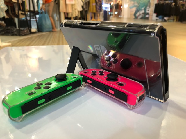 ภาพหน้าปกสินค้าเคสใส ใส่จอยคอน Nintendo Switch จากร้าน super_rich บน Shopee