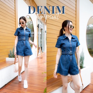 Sheera.Style : Denim Jumpsuit