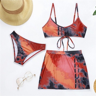 พร้อมส่ง❤️🔥 เซ็ตชุดว่ายน้ำสายฝอ DADDYS GIRL SWIM SET (3010)