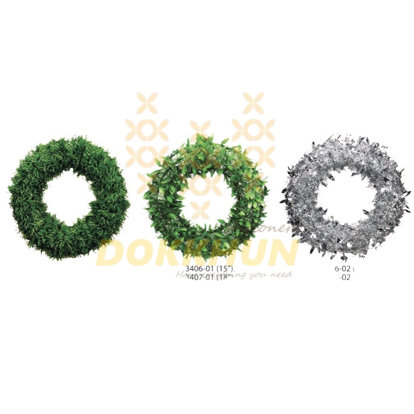 หรีดวันคริสต์มาสขนาด-18-นิ้ว-the-christmas-wreath-18-inch