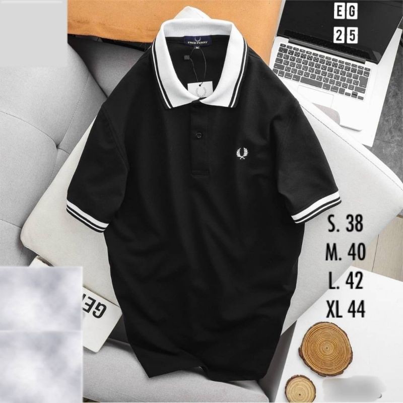 เสื้อยืดคอกลม-fred-perry