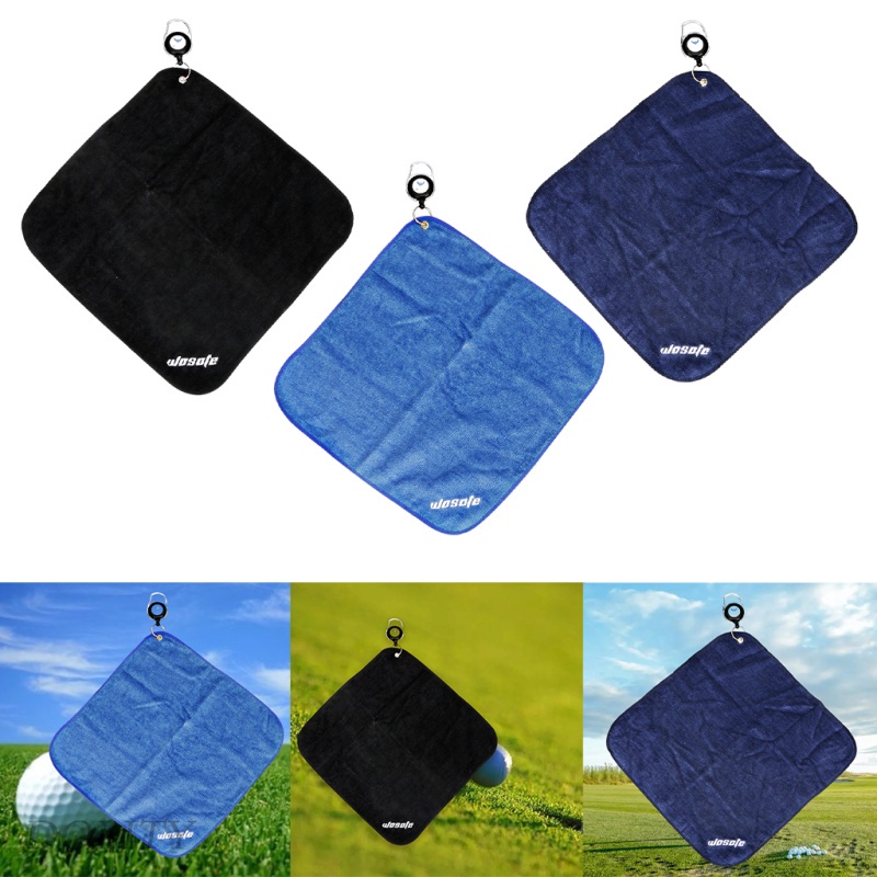 dolity-12x12-inches-microfiber-golf-towel-with-clip-sweat-absorbent-wiping-cloth-gym-supplies