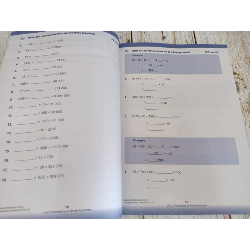 new-หนังสือแบบฝึกหัด-learning-mathematics-for-primary-levels-5