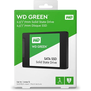 ภาพขนาดย่อของภาพหน้าปกสินค้า1 TB SSD (เอสเอสดี) WD GREEN (WDSSD1TB-SATA-GREEN-3D) Warranty 3 - Y จากร้าน hardware_corner บน Shopee
