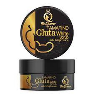 The Queen Tamarind Gluta White scrub สครับกลูต้ามะขาม สครับเดอะควีน