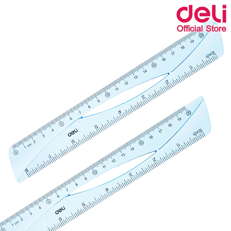 deli-h10-ruler-ไม้บรรทัดแฟนซี-ยาว-20-เซนติเมตร-แพ็คกล่อง-30-ชิ้น-ไม้บรรทัด-ไม้บรรทัดแฟนซี-เครื่องเขียน-อุปกรณ์การเรียน