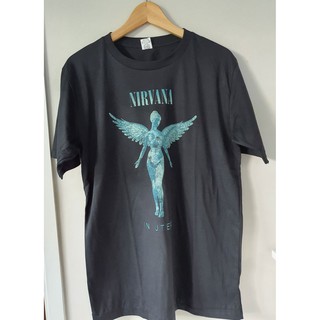 เสื้อยืดโอเวอร์ไซส์Nirvana Utero T-shirt เสื้อยืดS-3XL