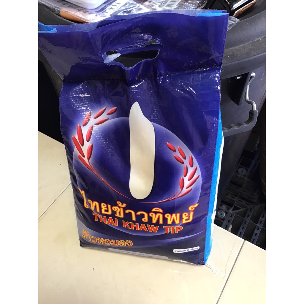 ข้าวหอมดง ตราไทยข้าวทิพย์ 5 g.-Khaw Hom Dong Rice Thai Khaw Tip Brand ...
