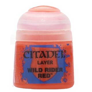 Citadel : LAYER: WILD RIDER RED (12ML) สีอะคริลิคสำหรับทาโมเดล