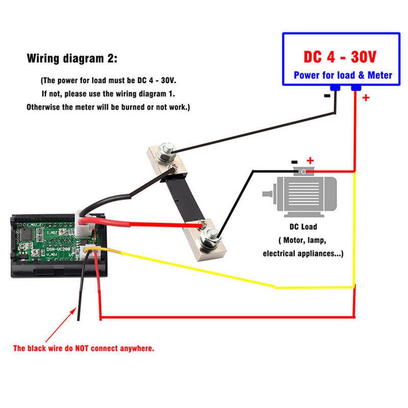 โวลต์มิเตอร์แอมมิเตอร์-led-amp-dual-digital-โวลต์มิเตอร์