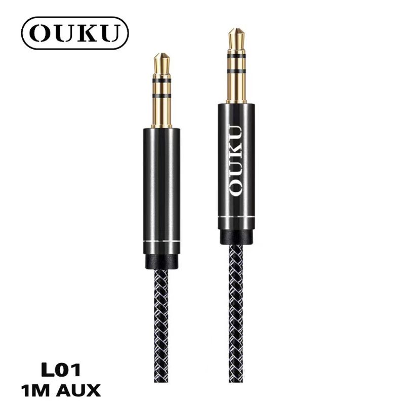 สาย-aux-3-5mm-ouku-l01-สายยาว-1m-ใช้งานร่วมกับโทรศัพท์มือถือแจ็ค-3-5-มม-มีให้เลือกหลายสี-ส่วนใหญ่เช่นโทรศัพท์-mp3-คอม