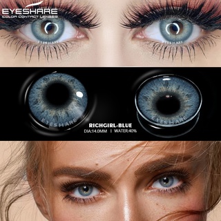 Eyeshare Northern Color Series คอนแทคเลนส์เครื่องสําอางสําหรับแต่งหน้า 1 คู่ (2 ชิ้น)
