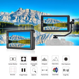 สินค้า กล้อง FEELWORLD F6 IPS 1080P ระบบ 4K HD Input 1400:1 ขนาด 5.7 นิ้ว