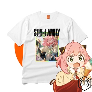 เสื้อยืด ผ้าฝ้าย พรีเมี่ยม พิมพ์ลาย Anya Forger Spy x Family