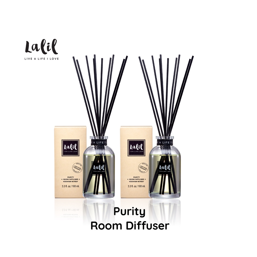 Lalil Purity Room Diffuser Set (ราคารวมก้านไม้) | Shopee Thailand