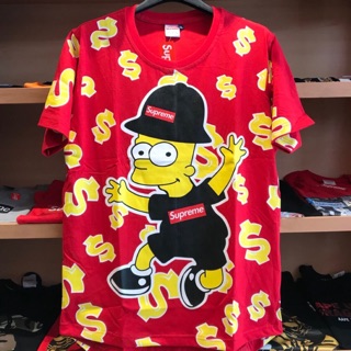 เสื้อยืดชายโค้ง ลายSimpson