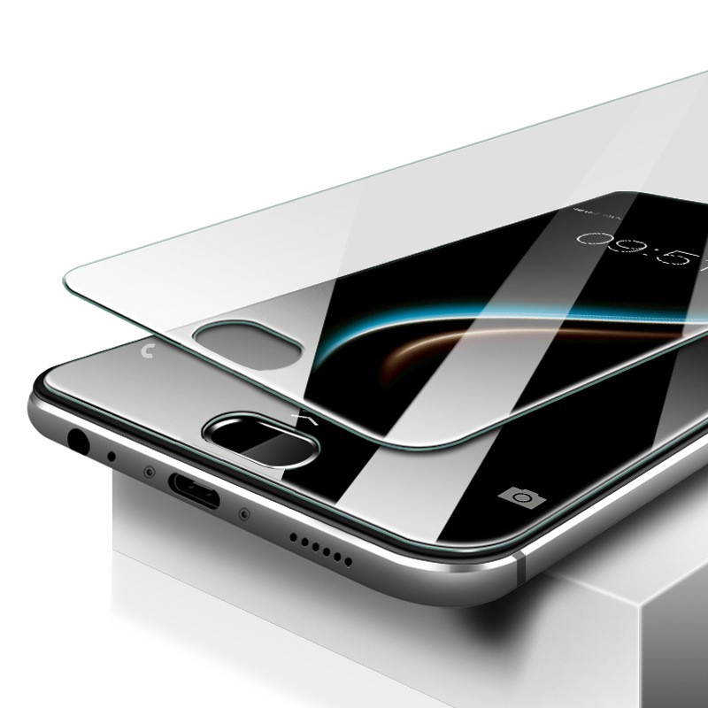 ภาพหน้าปกสินค้าiPhone 5 5 วินาที 6 6 วินาที 7 8 บวก X XS Max XR ป้องกันรอยขีดข่วนหน้าจอแก้ว