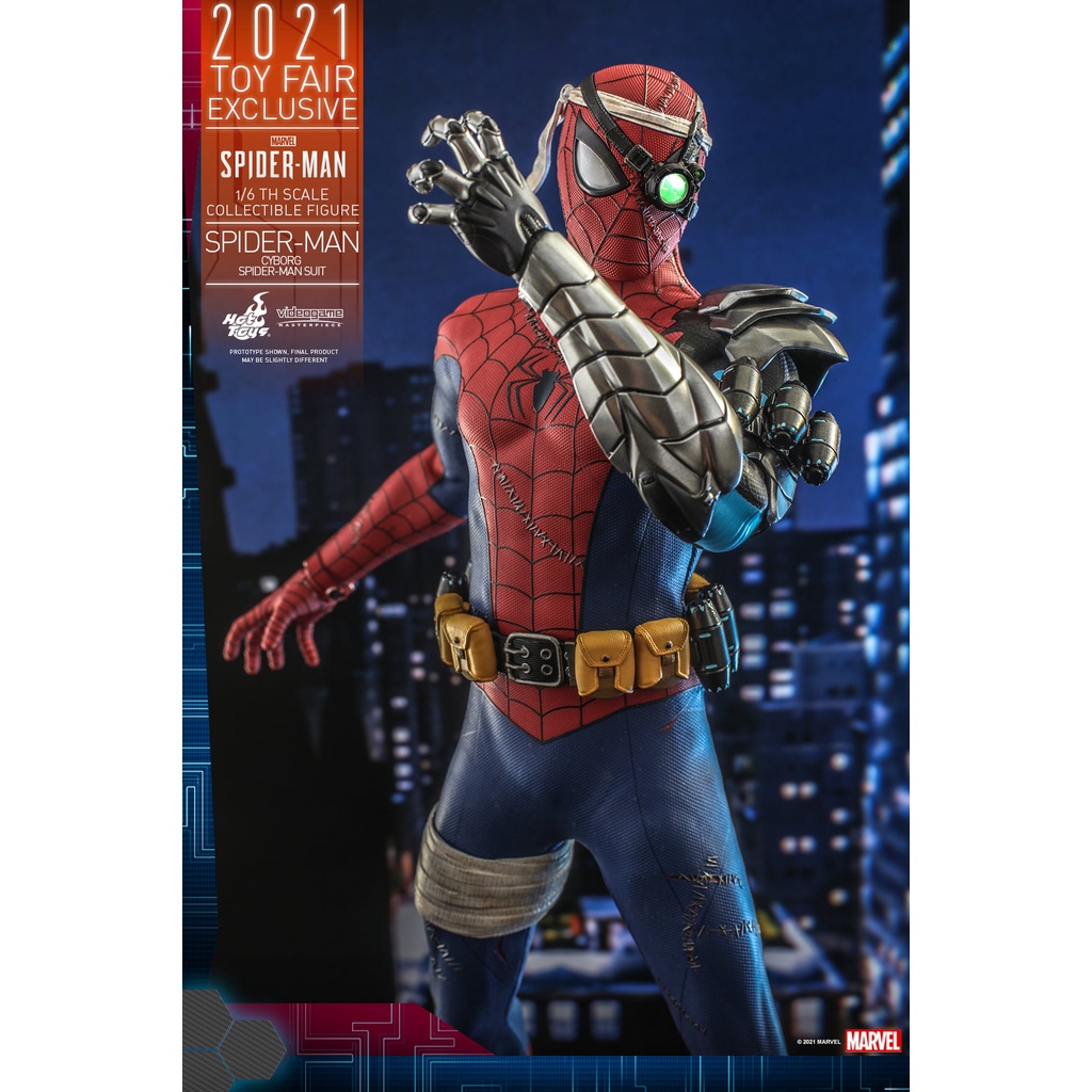 พร้อมส่ง-hot-toys-vgm51-1-6-marvels-spider-man-spider-man-cyborg-spider-man-suit-toy-fair-exclusive-2021
