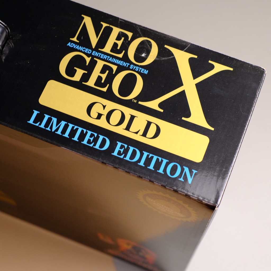 NEO GEO X GOLD LIMITED EDITION 北米版（Neo Geo X Gold Limited 