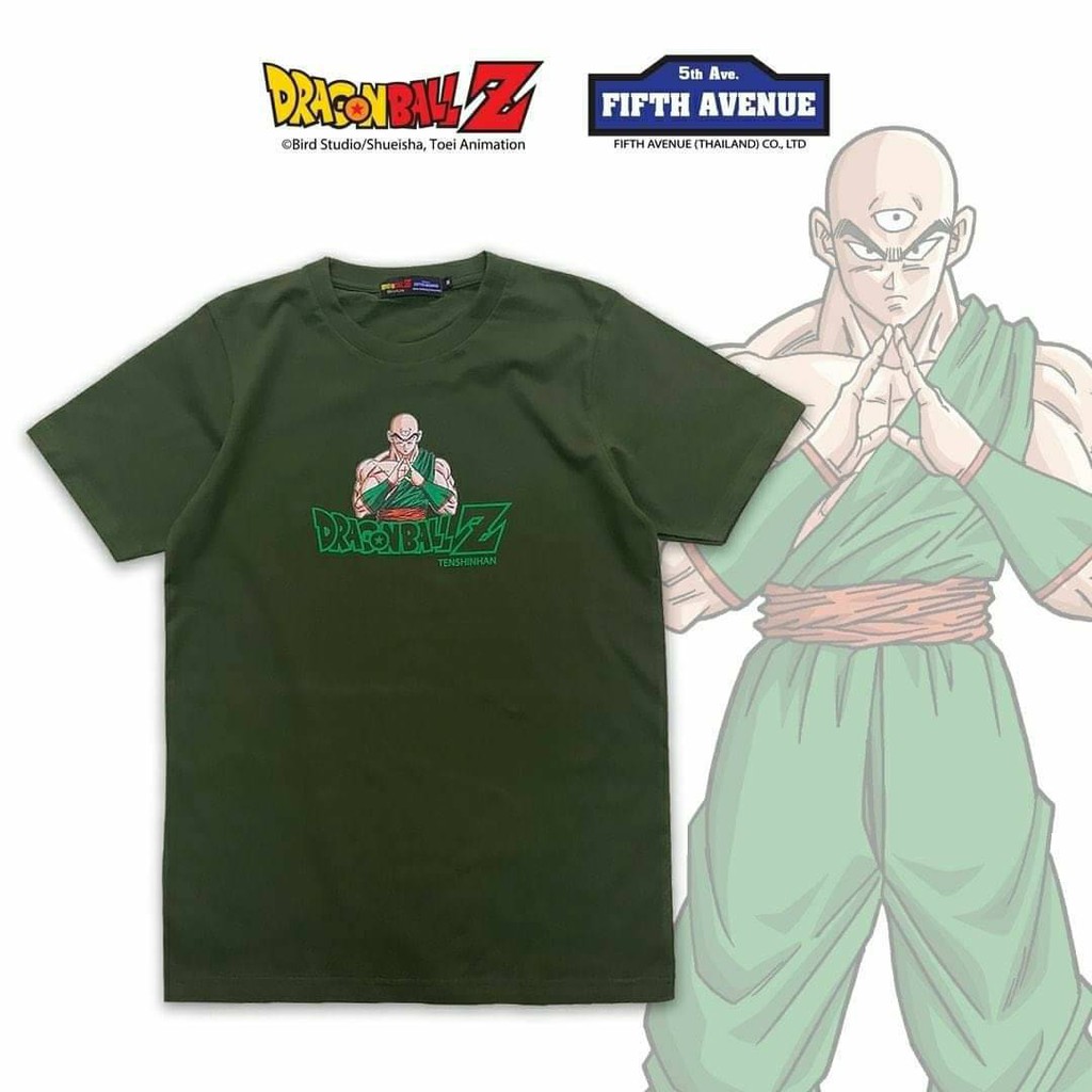 เสื้อยืดขายดีเสื้อยืดดราก้อนบอลของแท้-tenshinhan-dragonballz-พร้อมส่งs-3xl