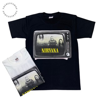 เสื้อวง NIRVANA ใส่แล้วดูดีไม่ว่าจะชายหรือหญิง เสื้อวงแฟชั่น ราคาน่ารัก