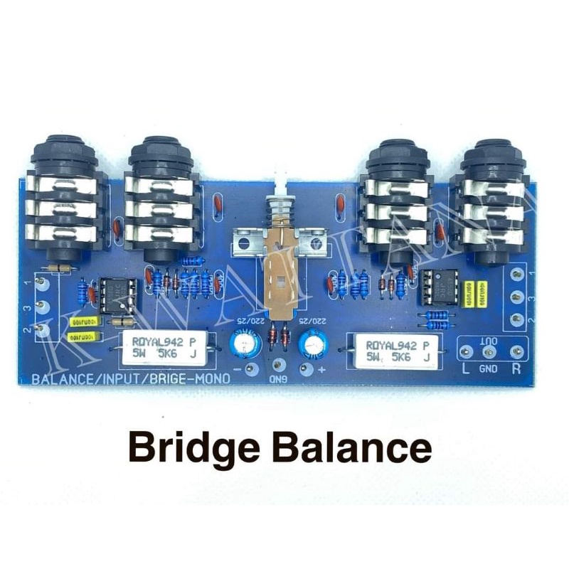 แผ่นวงจร-bridge-balanceใช้ไฟหลัก-45-100v-แผ่นปริ้นepoxy