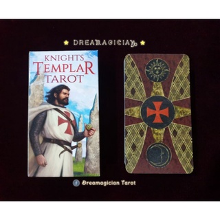Knights Templar Tarot ไพ่ยิปซีแท้ลดราคา ไพ่ยิปซี ไพ่ทาโร่ต์ ไพ่ออราเคิล Tarot Oracle Card Deck