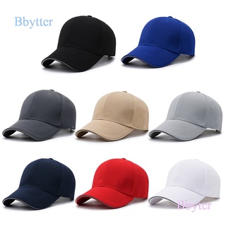 Bbyter หมวกเบสบอล แถบสะท้อนแสง สีดํา สไตล์เกาหลี ฤดูใบไม้ผลิ และฤดูใบไม้ร่วง เข้ากับทุกชุด