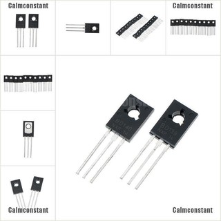 Calmconstant 20Pcs BD139 BD140 ( BD140 10Pcs + BD139 10Pcs ) TO-126 power transistors