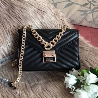 GUESS LYNDA MINI CHAIN CROSSBODY BAGG