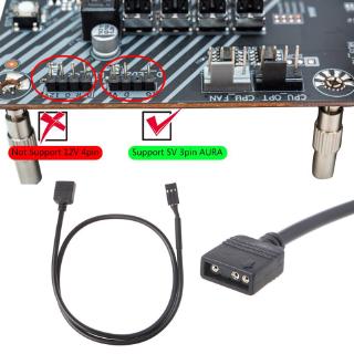 btsgx 5v 3pin rgb vdg อะแดปเตอร์เชื่อมต่อเมนบอร์ด 5 v 3pin vdgg to normal 3pin