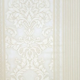KASSA HOME วอลล์เปเปอร์ติดผนัง Luxury รุ่น 63043 ขนาด 53 x 1000 ซม. สีเทา Wallpaper