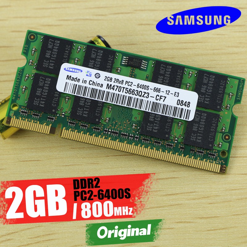 ใหม่-samsung-2gb-4gb-ddr2-800mhz-หน่วยความจำโน้ตบุ๊ค-pc2-6400s-1-8-v-200pin-sodimm-หน่วยความจำแล็ปท็อป-ram