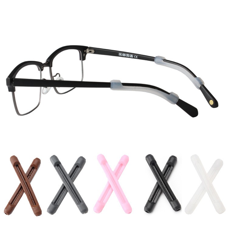 ภาพสินค้าซิลิโคนแว่นตา ปลอกขาแว่นตา ยางรองขาแว่นตา กันลื่น กันแว่นไหล มีแบบเล็ก/ใหญ่ จากร้าน guruoptic บน Shopee ภาพที่ 4