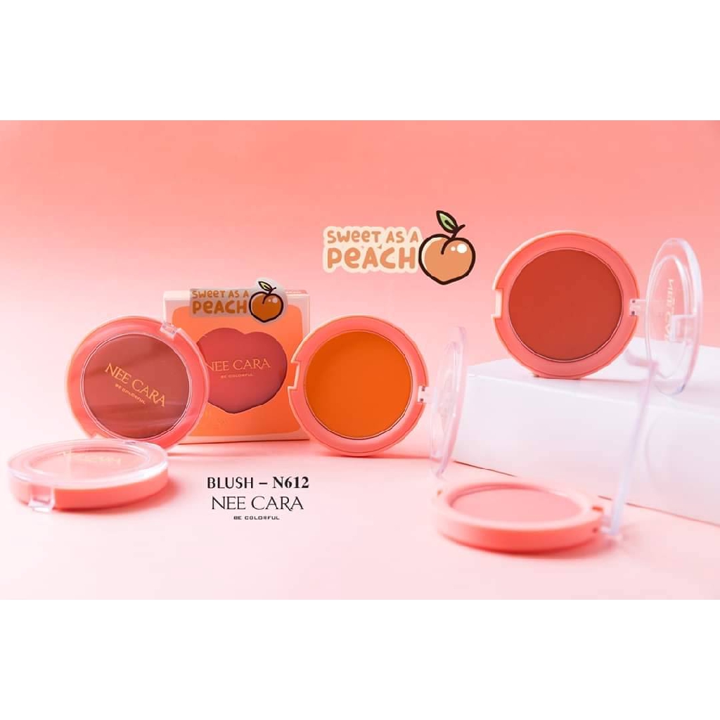ภาพสินค้า️Nee Cara Peach Blush N612 : neecara นีคาร่า พีช บลัช x 1 ขิ้น            dayse จากร้าน dayse บน Shopee ภาพที่ 1