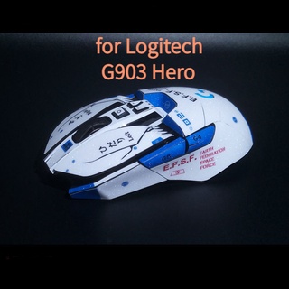 สติกเกอร์ฟิล์ม ป้องกันรอยขีดข่วน กันน้ํา เนื้อแมตต์ ลายการ์ตูน Logitech G903 Hero G900 สําหรับเมาส์สเก็ต