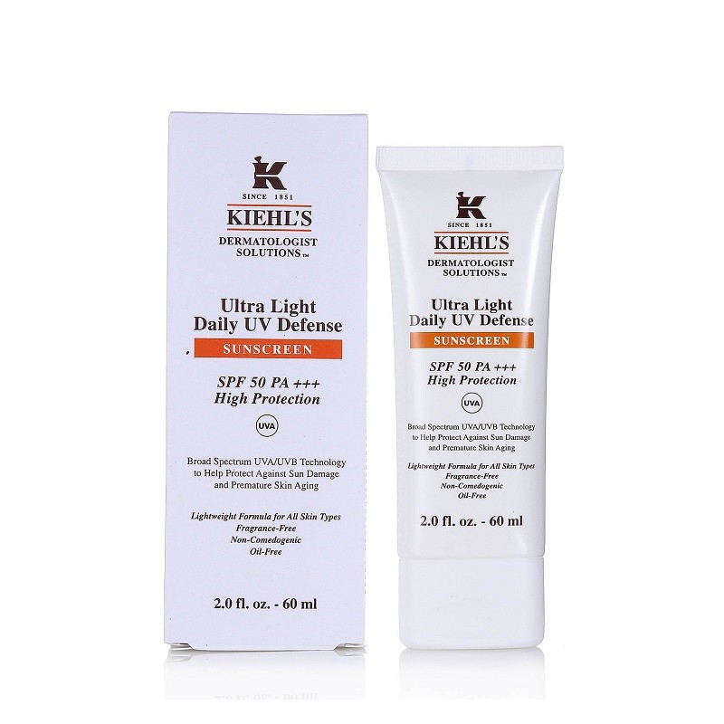 ภาพหน้าปกสินค้าไม่แท้คืนเงิน Kiehl's Ultra Light Daily UV Defense Sunscreen SPF 50 PA++++ 60 ml.